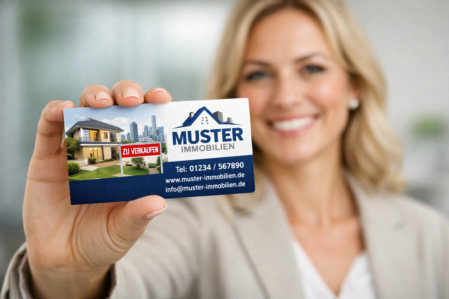 Nahaufnahme von strukturiertem, extra starkem Visitenkartenkarton